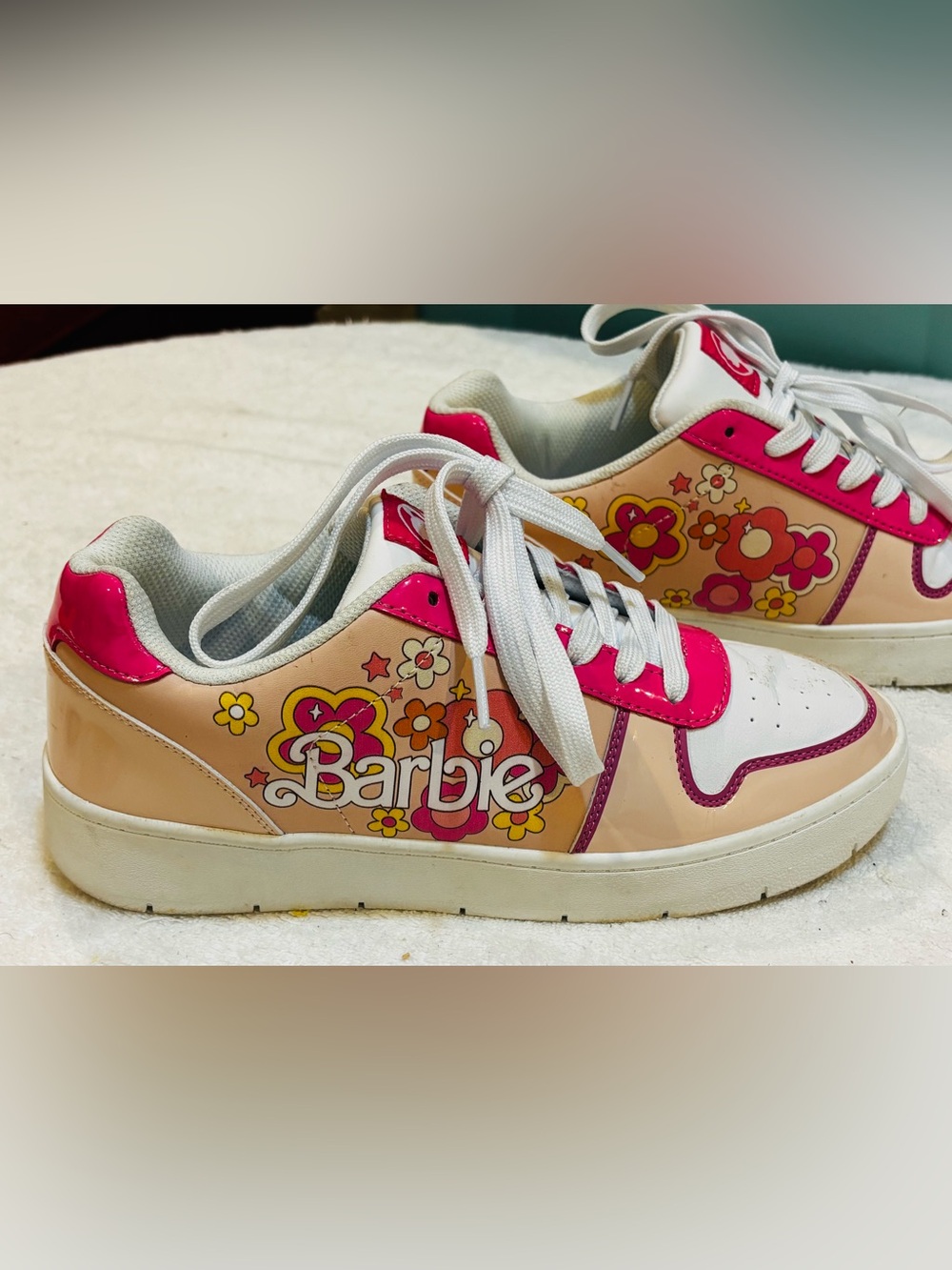 Almost Brand New Women’s Barbie Sneakers - Size 9 - Box 5
